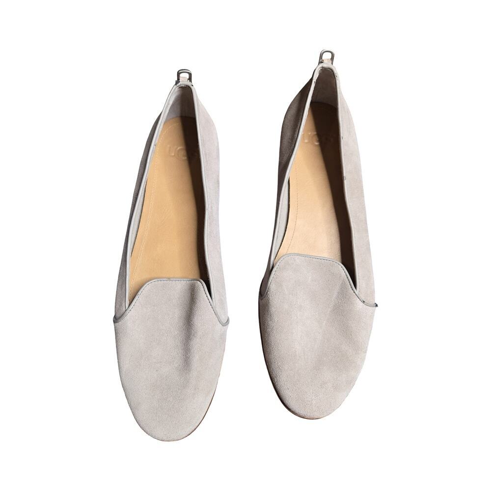 UGG Bonnie Suede Loafers in Oyster Size: 9.5